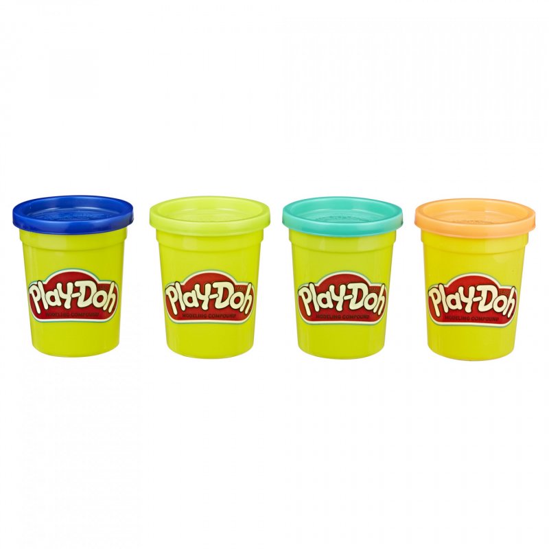 Play-Doh Assortiment 4 Pots De Couleurs