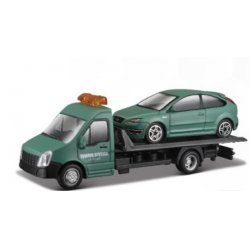 BBURAGO 18-31404 modèle à l'échelle Modèle de transporteur lourd Pré-assemblé 1:43