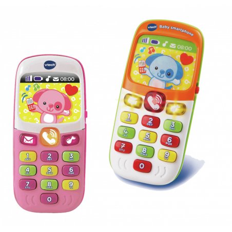 VTech Baby smartphone bilingue assortis