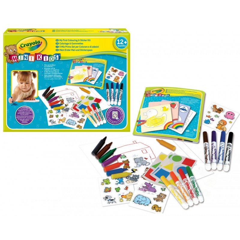 VIVID 1Er Kit Coloriage Et Gommettes