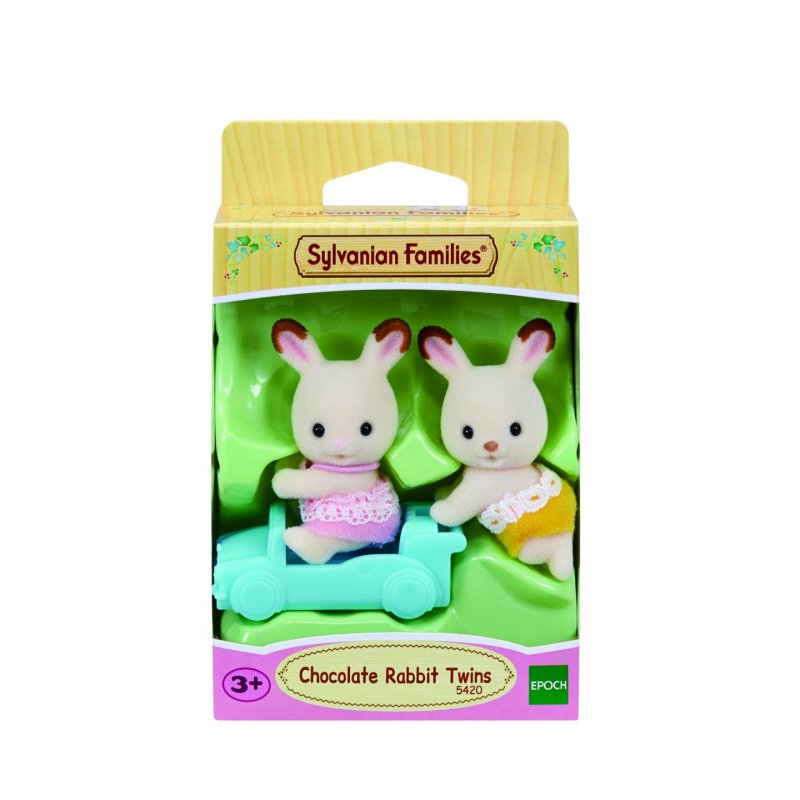 EPOCH Les jumeaux lapin chocolat