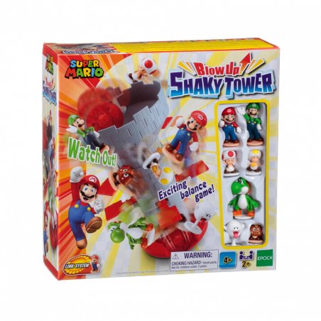 EPOCH Games Super Mario Blow Up! Shaky Tower