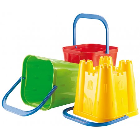 ECOIFFIER Seau Château Fort 18,5 Cm Vide