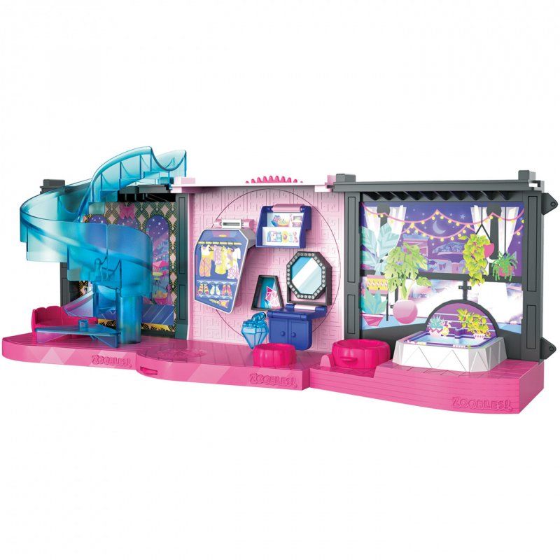 Zoobles Magic Mansion Transforming Playset with Exclusive Z-Girl Collectible Figure