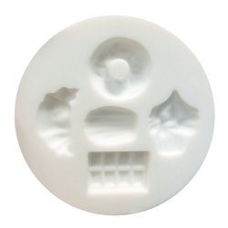 GRAINE CREATIVE Mini Moule Silicone Gourmandises Ø 70Mm