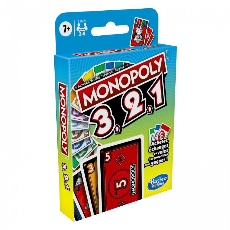 Monopoly F1699447 jeu de société Monopoly Bid Jeu de cartes Stratégie