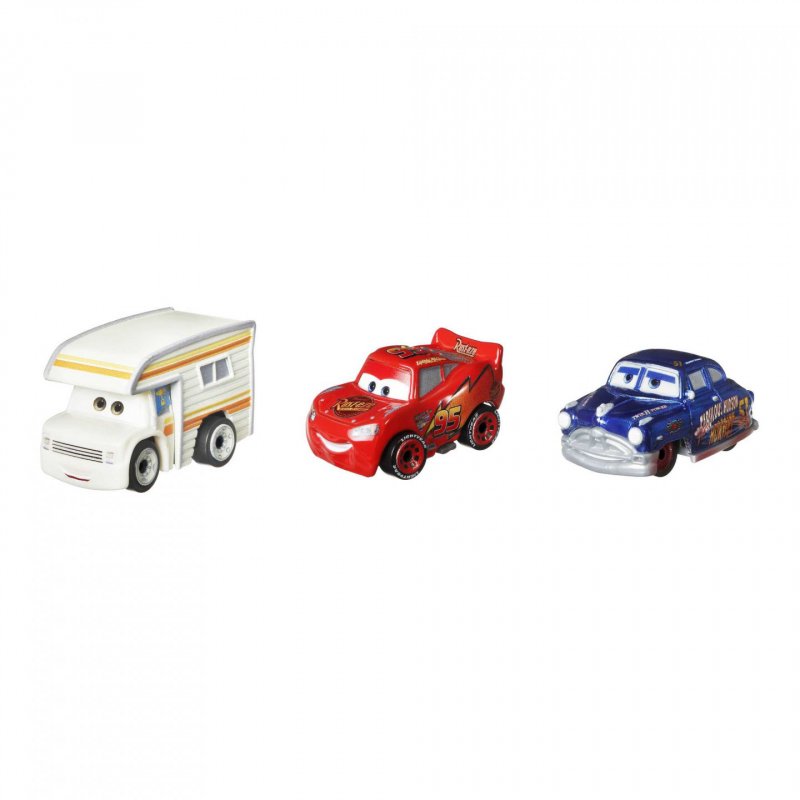 Disney Pixar Cars Mini Racers 3-Pack Assortment