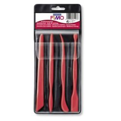 SPATULES PATE A MODELER X4