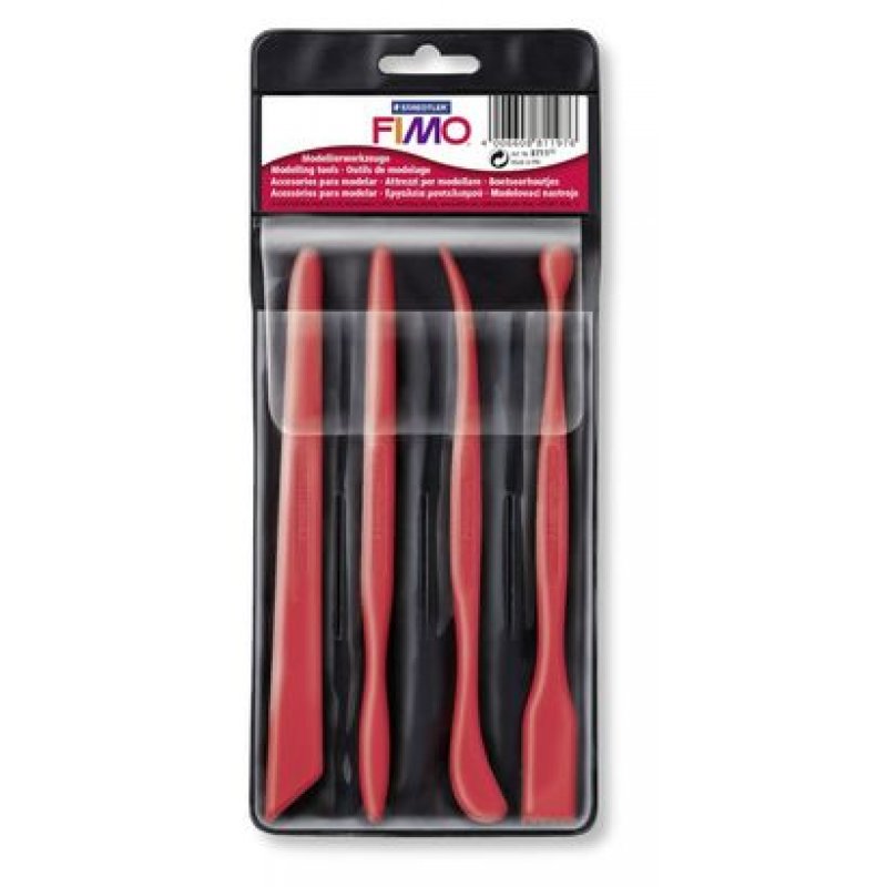 SPATULES PATE A MODELER X4