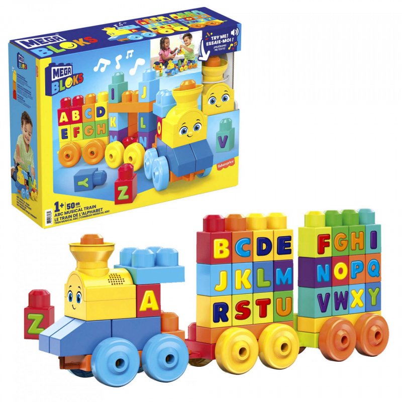 MEGA BLOKS Abc Musical Train