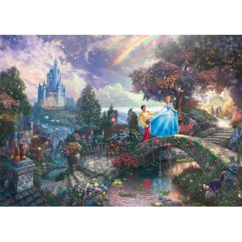 Schmidt Spiele Disney Cinderella Jeu de puzzle 1000 pièce(s) Dessins animés