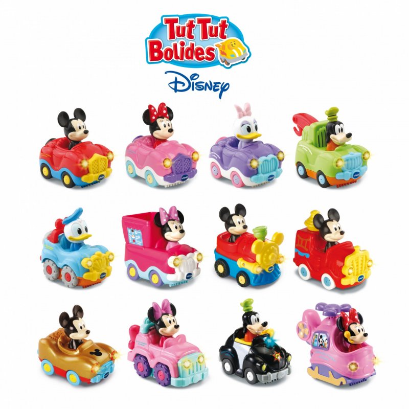 VTech Tut Tut Bolides TTB - VEHICULES MICKEY ET SES AMIS (DIFFÉRENTS MODÈLES)