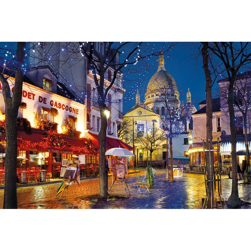 Clementoni Paris, Montmartre Jigsaw puzzle 1500 pc(s) City