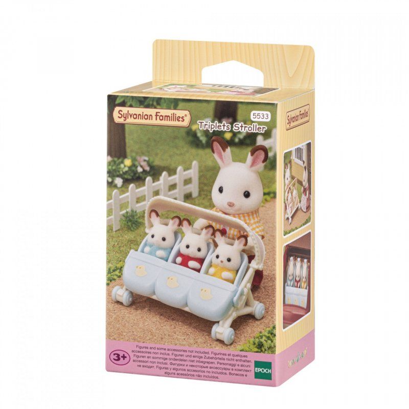 LA POUSSETTE TRIPLES SYLVANIAN