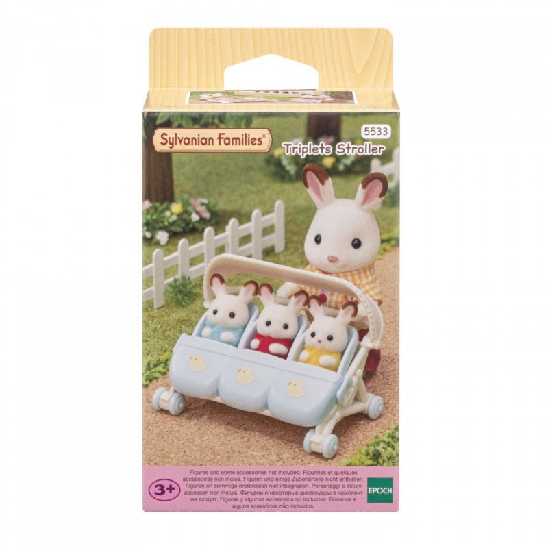 LA POUSSETTE TRIPLES SYLVANIAN