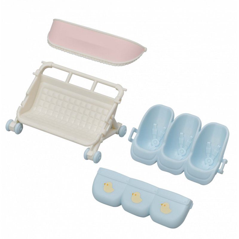 LA POUSSETTE TRIPLES SYLVANIAN