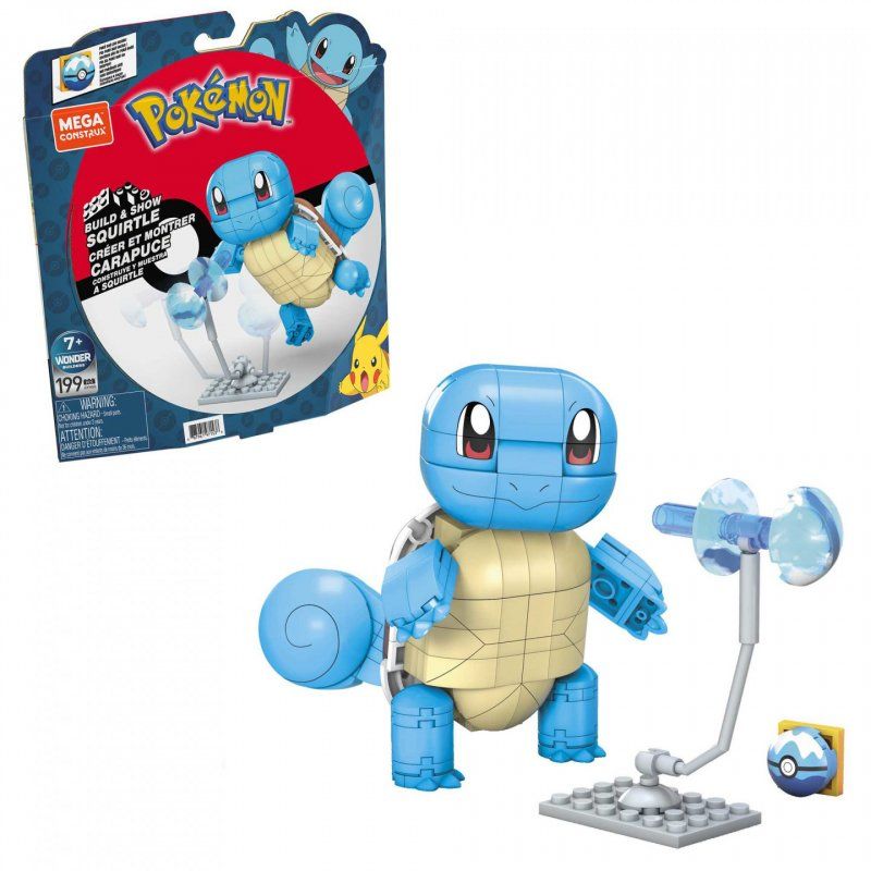MEGA Construx Pokémon Build And Show Squirtle