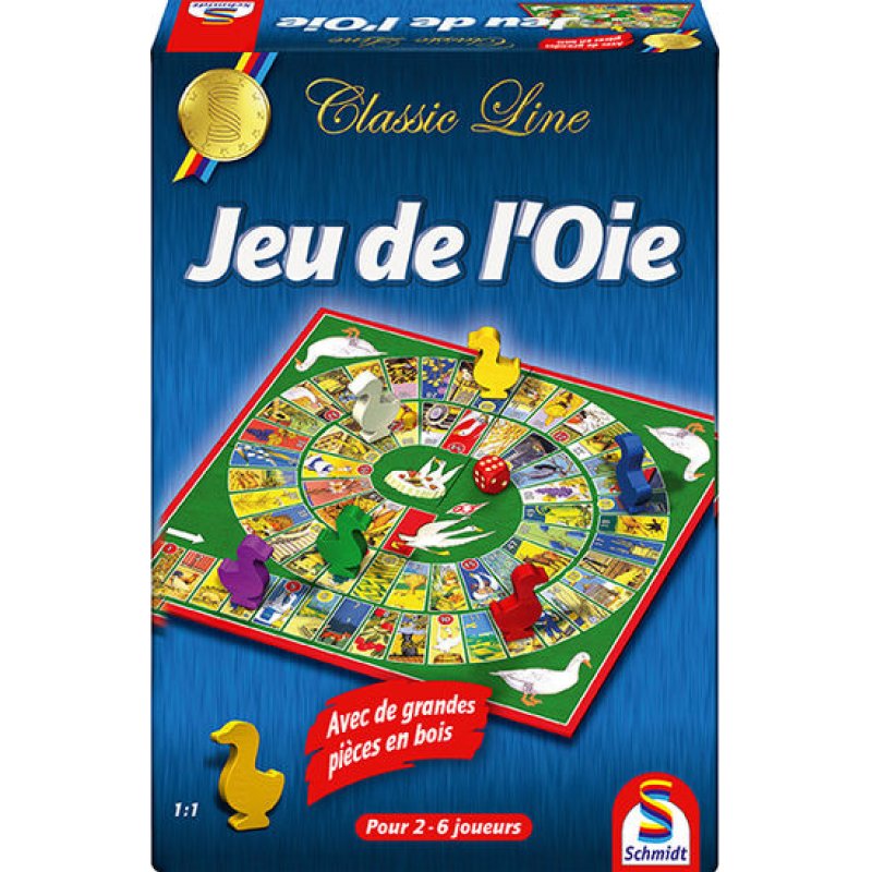 JEU DE L OIE PION BOIS CLASSIC