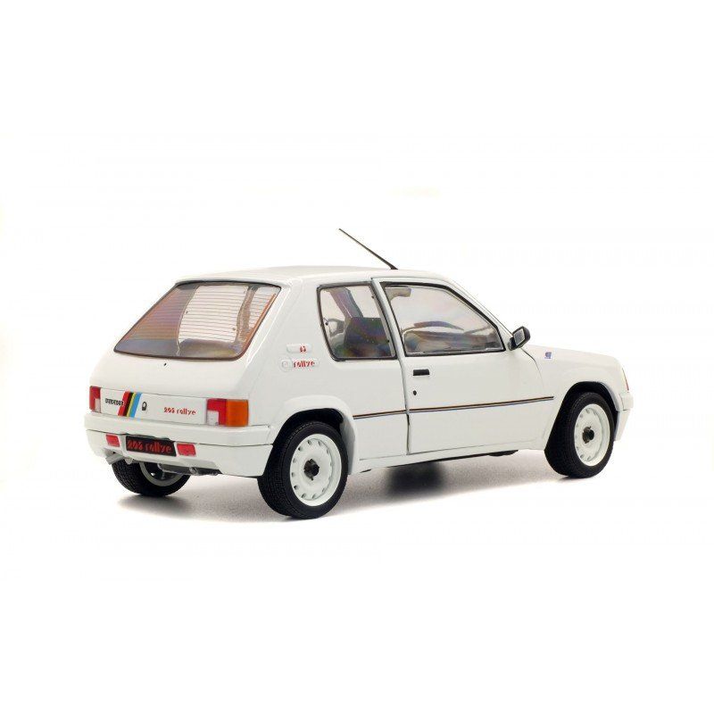 Solido Peugeot 205 Rallye Classic car model Preassembled 1:18