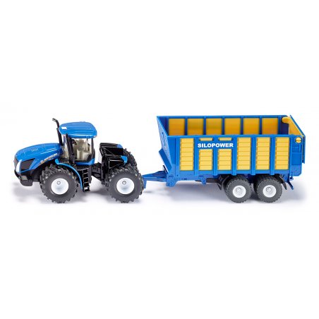 TRACTEUR HOLLAN+REMORQ 1/50