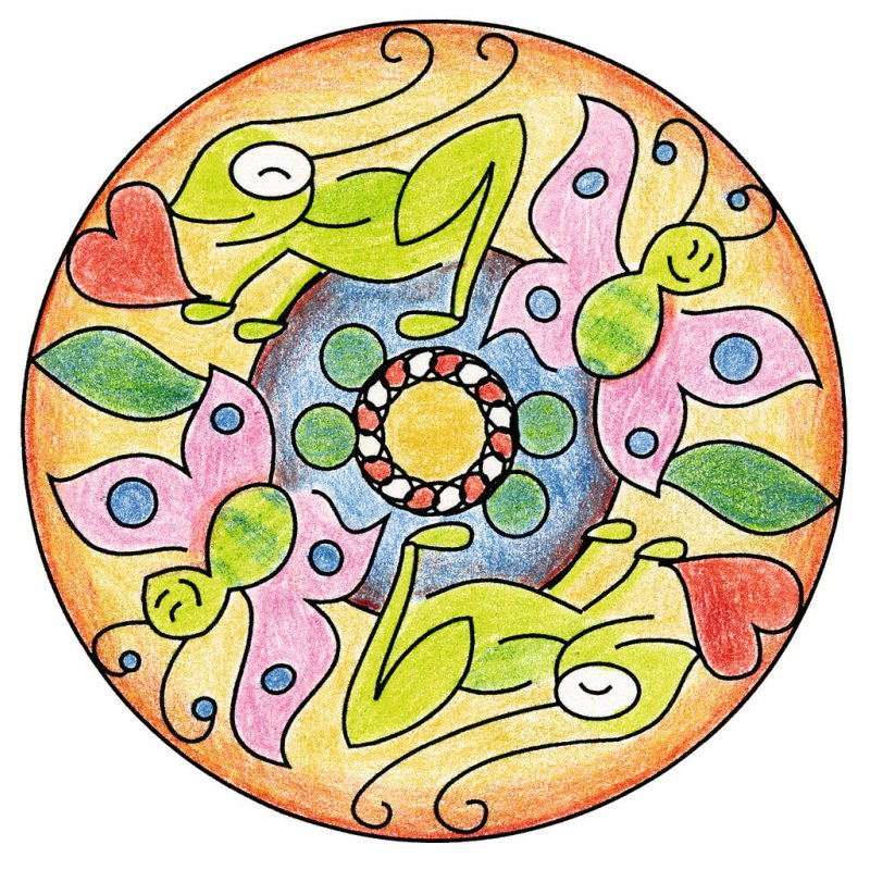 Ravensburger Mandala - mini - Romantic