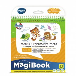 VTech MagiBook Mes 200 Premiers Mots Français/Anglais