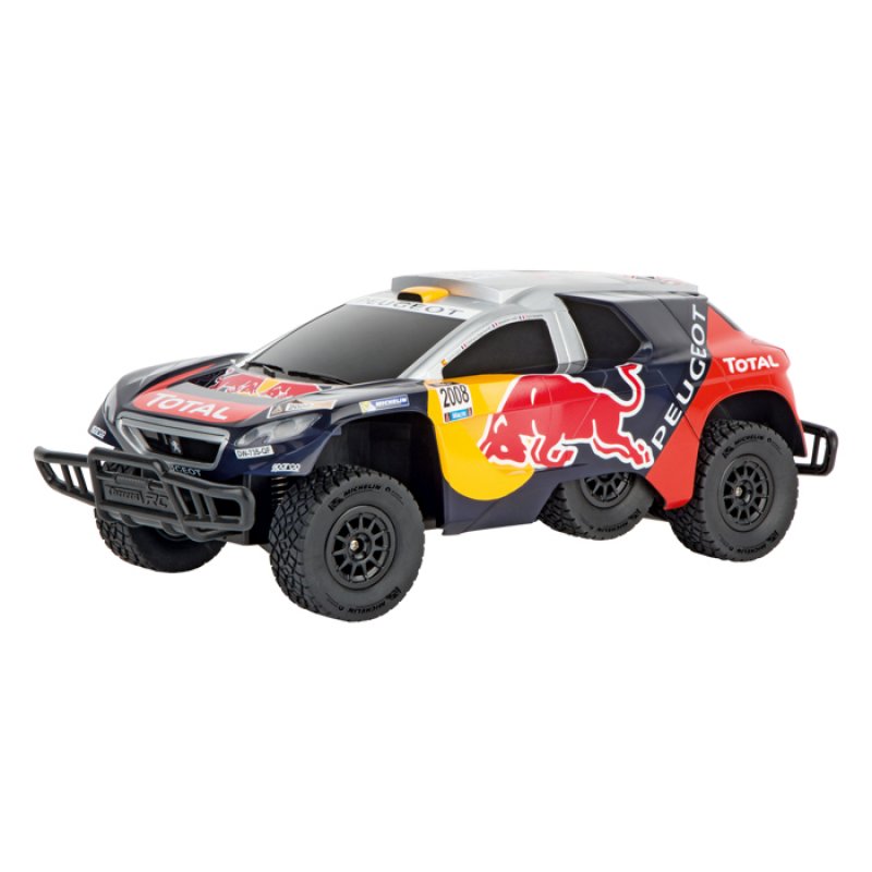 Carrera RC Peugeot 08 DKR 16 - Red Bull Radio-Controlled (RC) model On-road racing car Electric engine 1:16