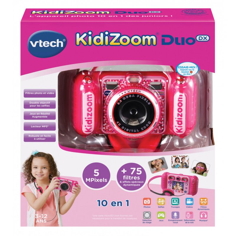 VTech KidiZoom Duo DX rose