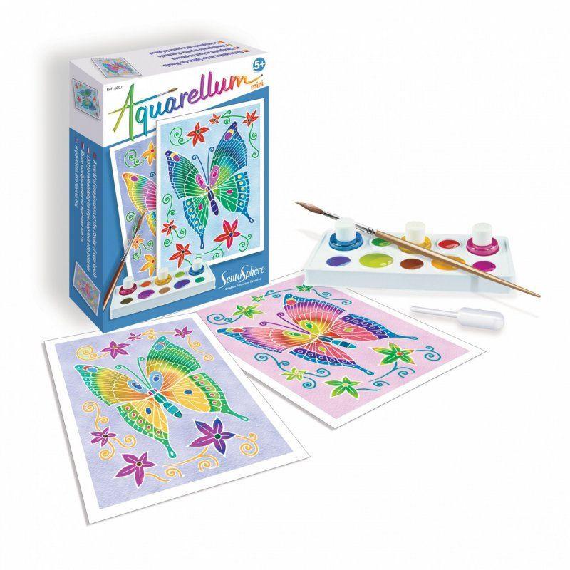 SentoSphère Aquarellum Mini "Papillons"