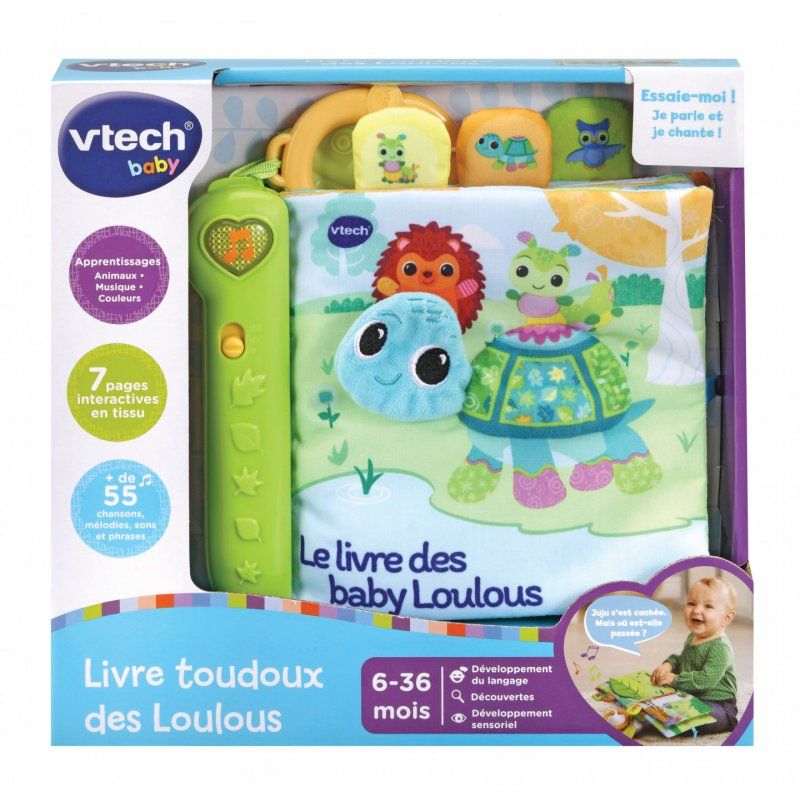 VTech Baby Loulous Livre Toudoux Des Loulous