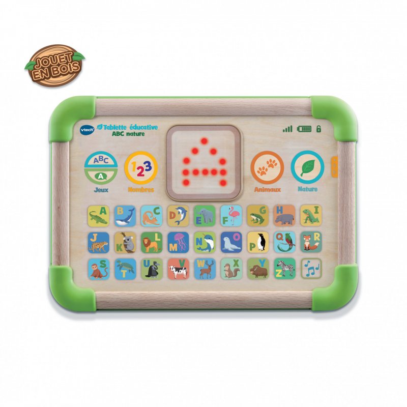 VTech TABLETTE ÉDUCATIVE ABC NATURE (JOUET BOIS FSC)
