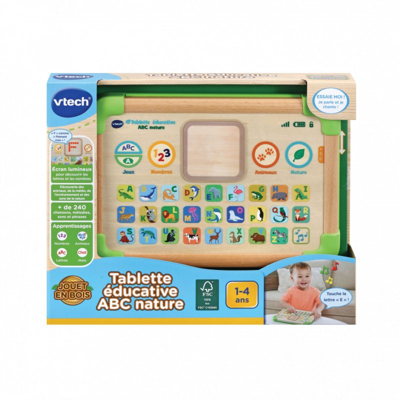 TABLETTE EDUCATIVE ABC NATURE