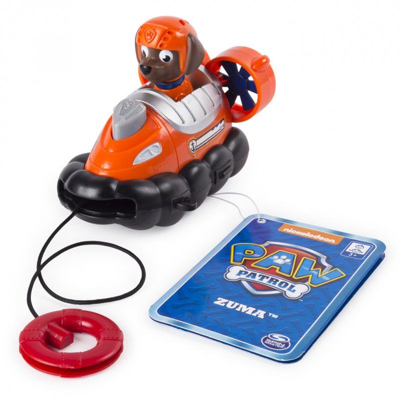 PAW Patrol LA PAT' PATROUILLE - MINI VEHICULE DE SECOURS - Véhicule de sauvetage 9 cm Avec Grappin Extensible Pat' Patr