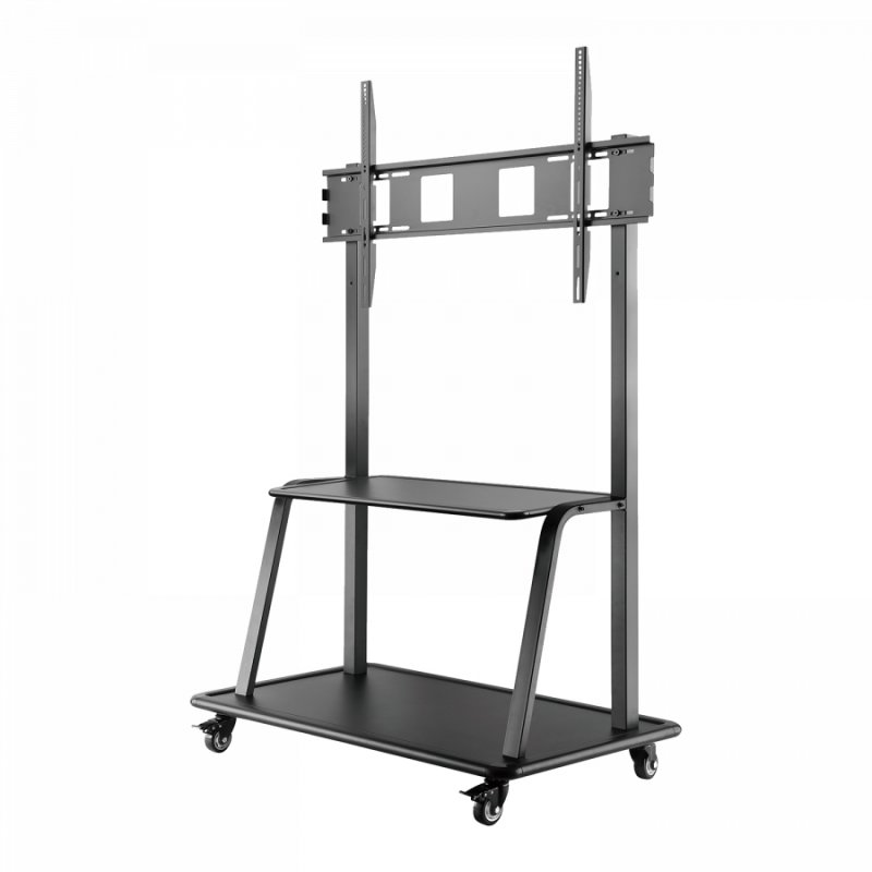 HEAVY DUTY TV CART TROLLEY SUPPORT 60 IN TO 105IN DISPLAYS