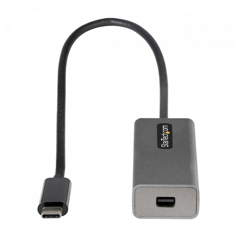 StarTech.com USB C to Mini DisplayPort Adapter - 4K 60Hz USB-C to mDP Adapter Dongle - USB Type-C to Mini DP Monitor - V