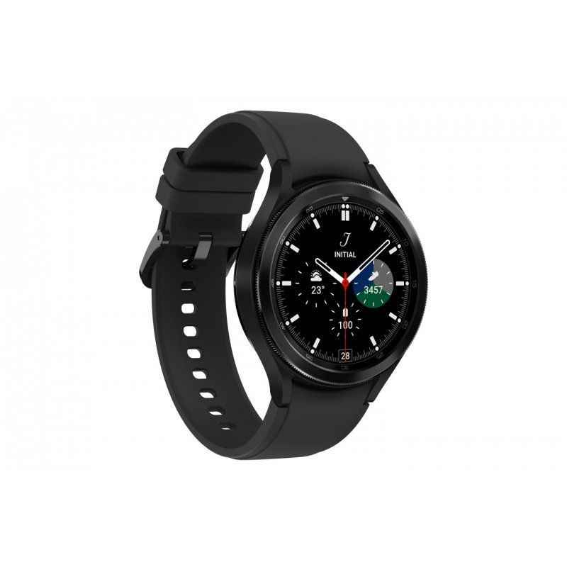 Samsung Galaxy Watch4 Classic 3.56 cm (1.4") Super AMOLED 46 mm Digital 450 x 450 pixels Touchscreen Black Wi-Fi GPS (sa