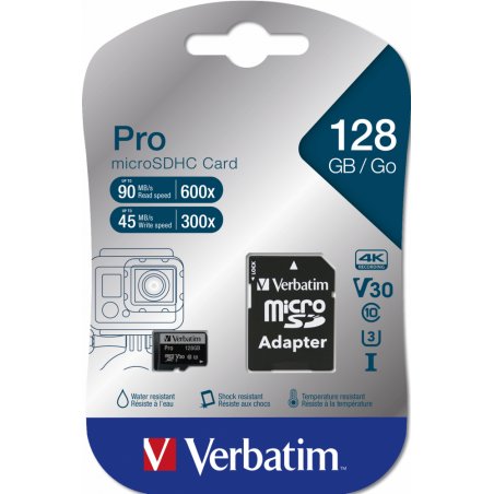 MICRO SDXC CARD PRO UHS-3 128GB CLASS 10