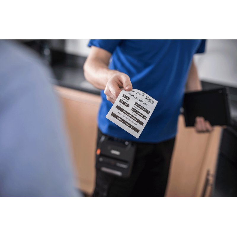 BROTHER Direct thermal cont. paper 102mm