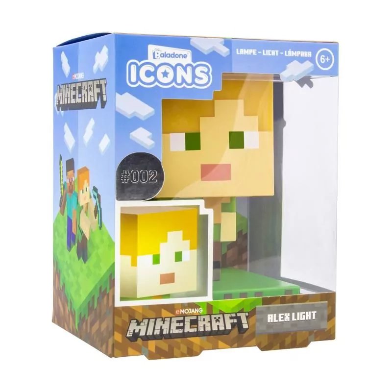 MINECRAFT - Alex - Veilleuse Icon 3D