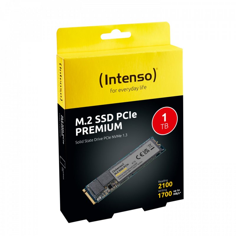 Intenso 3835460 disque SSD M.2 1 To PCI Express 3.0 3D NAND NVMe