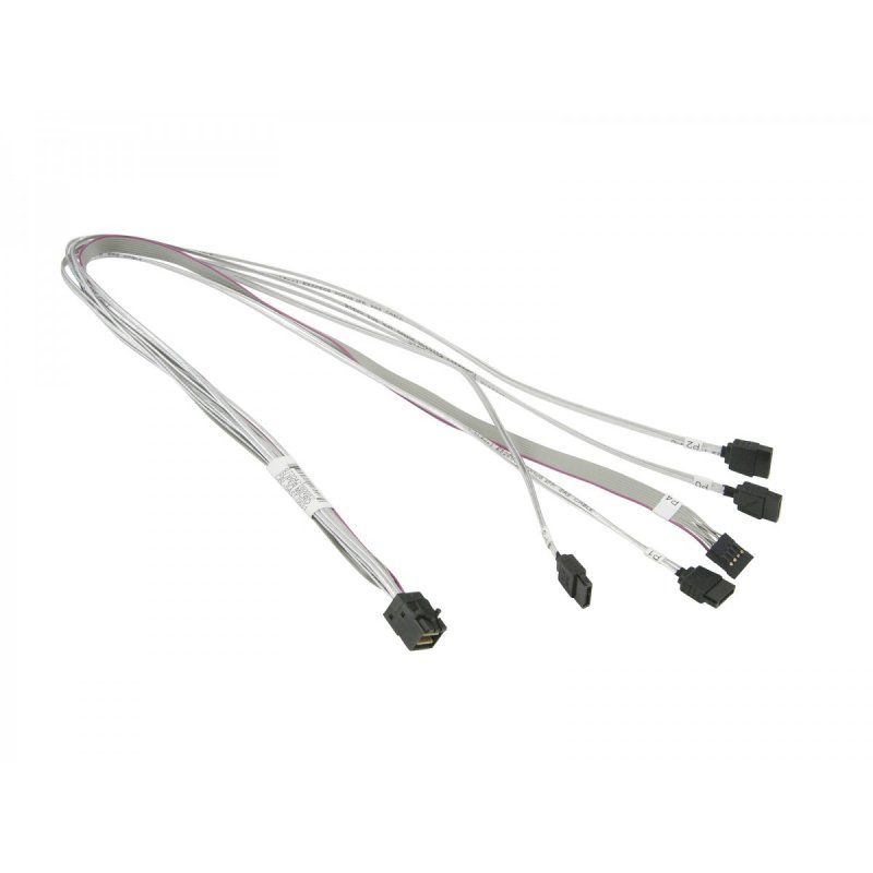 Supermicro MiniSAS / 4 SATA 0.55 m Grey, White