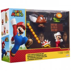 Super Mario - Lava Castle Diorama (400154)