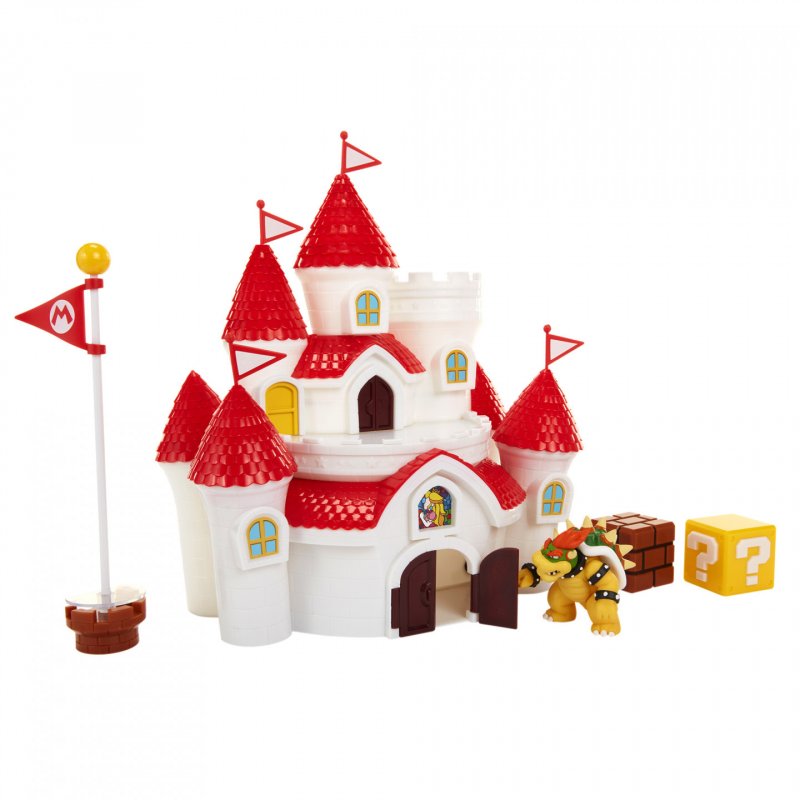 Super Mario - Mushroom Kingdom Castle Playset (58541-4L)