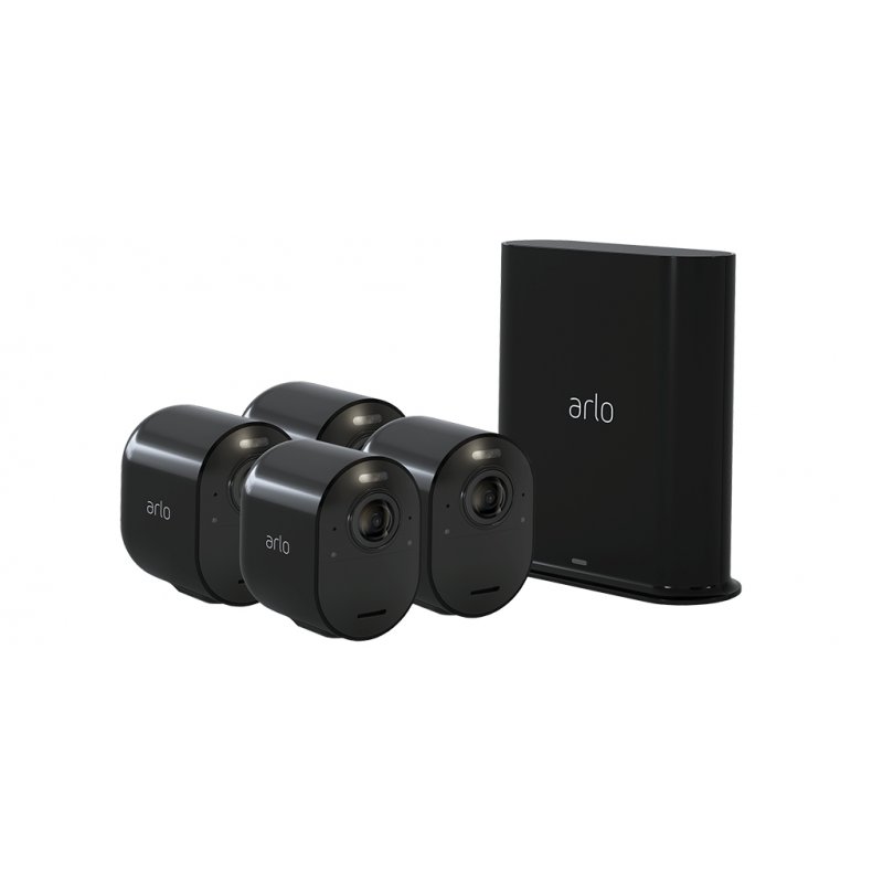 UltraV2 Spotlight Noir- PACK 4GEN 5 WIRE-FREE CAMERAS -noir