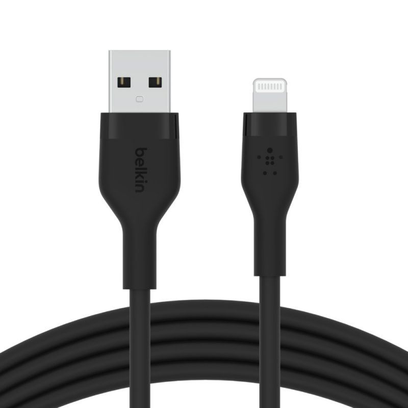 Belkin CAA008BT1MBK USB cable 1 m USB A USB C/Lightning Black