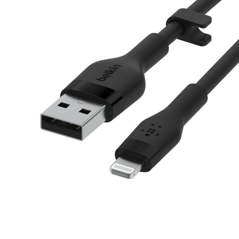 Belkin CAA008BT1MBK USB cable 1 m USB A USB C/Lightning Black
