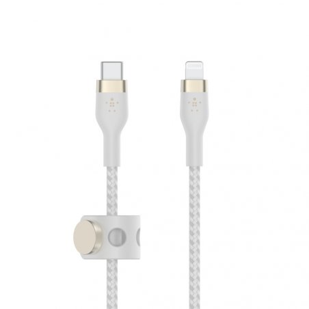 Belkin CAA011BT2MWH USB cable 2 m USB C USB C/Lightning White