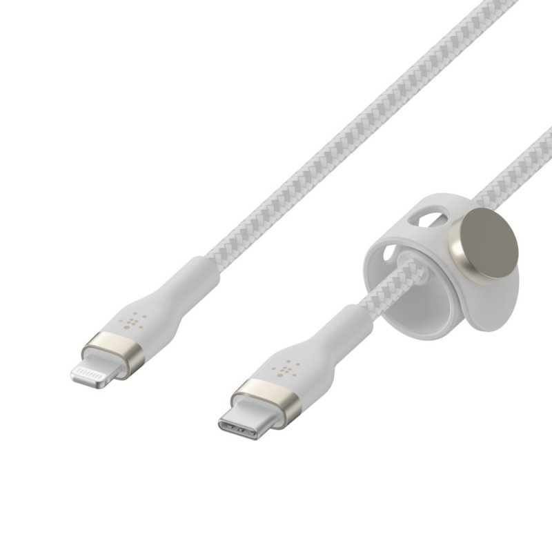 Belkin CAA011BT2MWH USB cable 2 m USB C USB C/Lightning White
