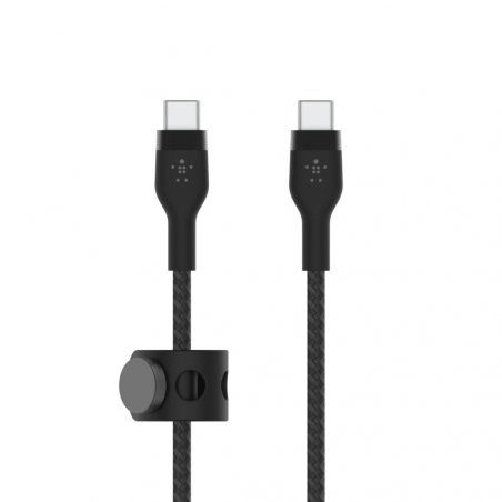 Cbl Si tress‚ USB-C X2 1M noiBelkin compatible Cbl Silicone tress‚ US