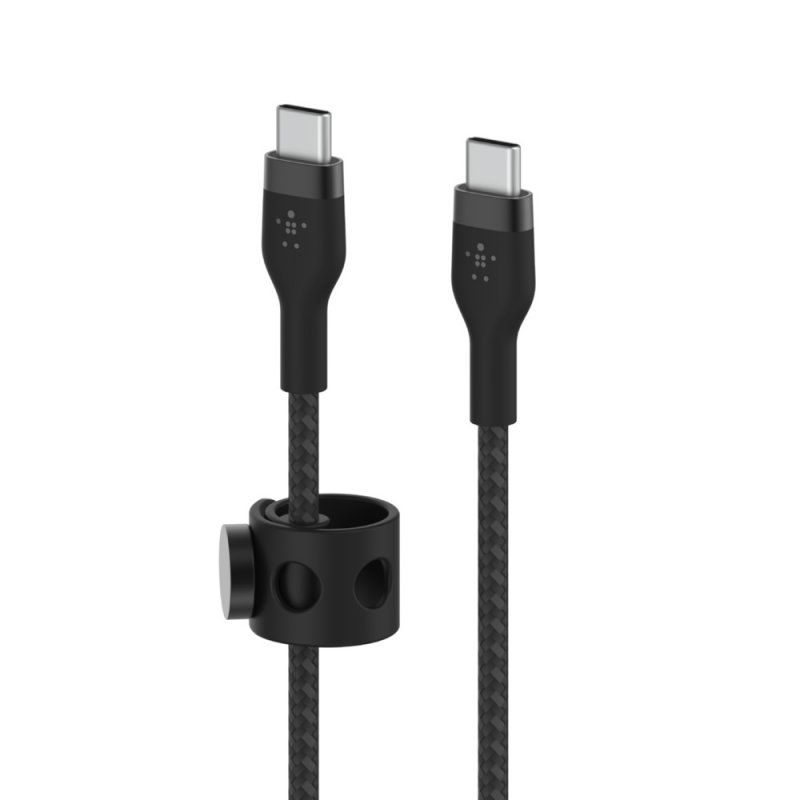 Cbl Si tress‚ USB-C X2 1M noiBelkin compatible Cbl Silicone tress‚ US
